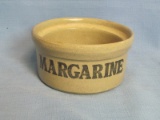 Moira English Stoneware Margarine Crock