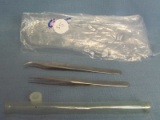 Two Switzerland Jewelry Watch Tweezers – Peer Oxel 46 353-C & Pennant #7