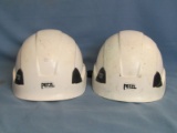 Two White Petzl Vertex Best Helmets Rescue/Mountaineering Equipment