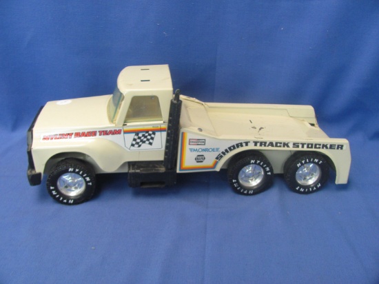 Nylint Metal Race Team Short Track Stocker Toy Truck – Missing Parts – 15 ¼'  Long