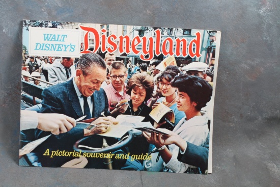 1966 Official Disneyland Pictorial Souvenir and Guide Booklet