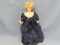 Princess Diana Porcelain Doll – Marked London Antiques – 16” T - Missing Necklace