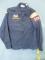 Official Cub Scout Uniform Shirt – Cotton Poly – Size 12 – has Colorful Patches etc.