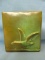 Vintage Frankoma  #60 B Pillow Vase  w/ Flying Goose Design 6 1/2” T
