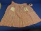Vintage Hand Made Candy Striped Cotton Apron w/ Pockets