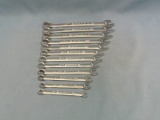 Craftsman 12 Piece Metric Combination Wrench Set – Sizes 7mm – 18mm – Nice Condition
