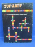 “Tuf-Abet”  1969 Game by Avalon Hill – Complete – Wood Game Pieces & 3 Timers – Instructions