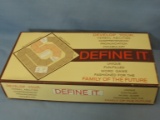 Board Game: Define It  for 2-6 Players – To develop your Vocabulary etc.