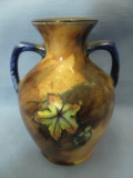 Vintage H&K Tunstall Hand Painted 4 1/2” T Vase “Autumn Tints” R. Crockett – England