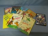 7 Vintage Childrens' Books & the DVD  of  ”Ghostbusters Answer the Call” - As in Photos