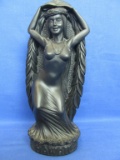 Vintage11” T   Maile Laka Goddess of the Hula – Made in Hawaii with Lava Coco Joe's