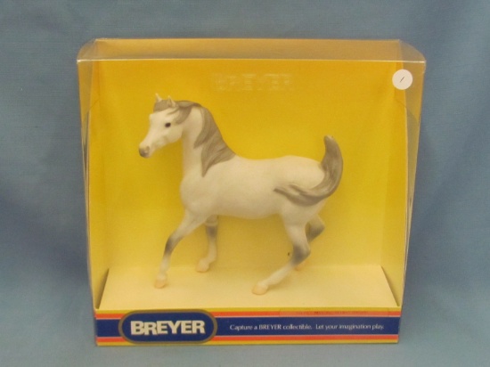 Breyer #411 Prancing Arabian Stallion Horse – New in Box – Dated 1986 – Box Has Light Wear