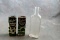 Antique Medicine Bottle McConnon & Co. Winona MN & (2) Wylers Spice Tins