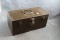 Vintage KENNEDY KITS Metal Fishing Tackle Box with lift up tray