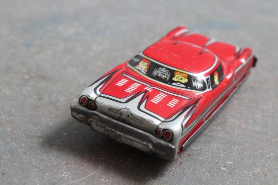 Vintage Made in Japan Tin Litho Friction Car