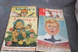 4 WW2 Liberty Magazines March 1940, July 1939, July 1939 & November 1939