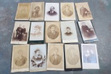 Lot of 15 Victorian CDV Photos Military & Others