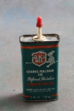 Vintage O.K.'s Oil Oiler Advertilsing Tin for Sewing Machines 4 oz.