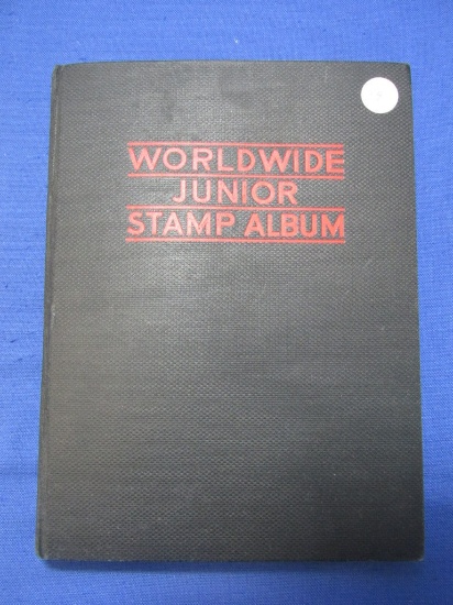 Worldwide Junior Stamp Album – Book Contains 100's stamps from across the world – Huge variety – As