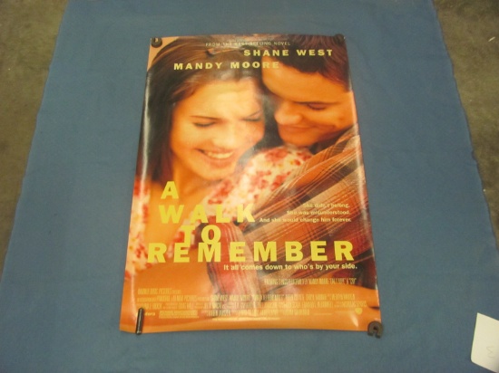 2001 A Walk To Remember Movie Poster – Two Sided – 27” x 40”