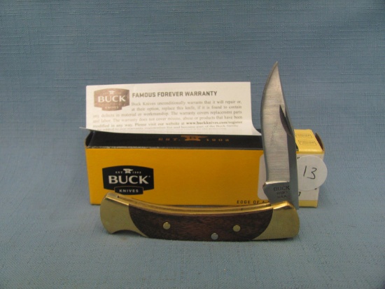 Buck #055 Folding Pocket Knife – The 55 – 3 3/8” L – USA – New – Original Box