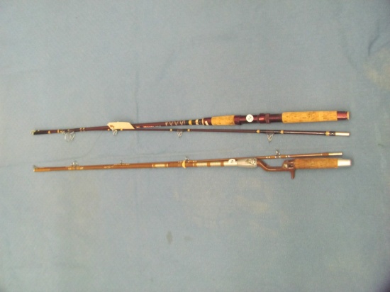 Fishing Rods (2) – True Temper 1752 & Garcia Conolon 2512A – 6 ½ FT – Two Piece