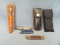 Pocket Knifes (Pakistan & China) – Fix Knife (Mexico) – Multi-Tool (China) – Leather Sheaths