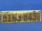 1928 Minnesota License Plate