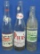 3 Vintage Pop Bottles: Howel's 10 oz.,  Pier's 10 oz Sioux Falls, Shetek Tracy, Minn 10-12” T