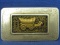 Vintage Belt Buckle: Covered Wagon – Brass & Nickel Silver