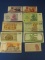 10 Foreign Currency Notes: 2 Russia, 2 Zimbabwe, 2 Egupt, Myanmar, Nepal, Cambodia, & Indonesia