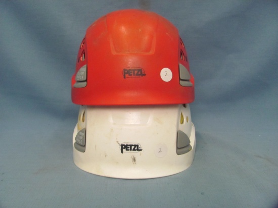 Petzl Vertex Vent Red & White Rock Climbing Caving Helmets (2) – UIAA – CE EN12492 – 2003 Type 1 Cla