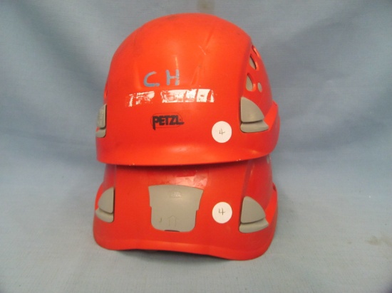 Petzl Vertex Vent Red Rock Climbing Caving Helmets (2) – UIAA CE EN12492  – 2003 Type 1 Class C