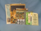 Ephemera Lot – Cabinet Photographs – Pictures – Farm Booklets – Recipe/Canning Booklets