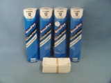 AccuFax #12 Thermal Facsimile Paper Rolls (4) & Post-It Fax Note Pads (8) – Unused