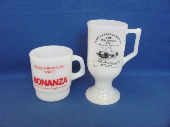 1987 Bonanza Happy Father's Day & 1980 Preble Ins. Cup Lanesboro MN