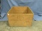 Vintage Wooden Shipping Crate – Goodyear Rubber Co. - “Womens Laga” – 17 3/4” x 18 1/4” x 12”D – As