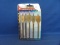 Clarke 6 Piece Spade Drill Bill Set – 3/8” to 1” - Unused – Has Been Opened