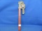 Companion 18” Adjustable Pipe Wrench #30884 – Japan - Works – Finish Wear