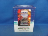 1995 Budweiser Holiday Stein – Lighting The Way Home – Unused in Box