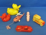 Vintage Toys! - Metal – Plastic – Wood – Farm Equipment – Cars – Planes- And More! -