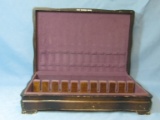 Vintage Wooden Silverware Box  - 1847 Roger Bros. – Box Only – Lined inside