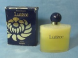 Vintage Lutece 5.2 Fl Oz “Perfumed Body Veil” (Fragrance) in original Box – Appears full