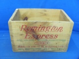 Remington Express DuPont Small Arms Ammunition 234-D Wood Box