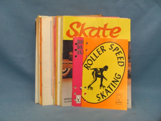 Roller Skating Magazines & Tournament Programs – Some Wear