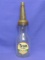 Newer Tydol Flying Motor Oil Bottle – Embossed Spout w Cap – 14 1/4” tall