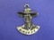 “Hoppy” Hopalong Cassidy Silvertone Metal Charm – 1 1/4” long – Fictional Cowboy