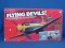 1985 “Flying Devils!” – Two 5 ½” x 7” Plastic Planes In Box – All Parts Included! -