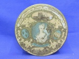 Vintage French Chocolate Tin “Marquise De Pompadour”  Chocolaterie P. Haeffele & co