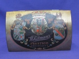 Whitman's Prestige Chocolates Tin – Hinged w Dome Lid – 6 1/4” x 4”